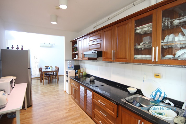 Duplex four bedrooms apartment for rent in Ciputra compound, Tay Ho, Ha Noi